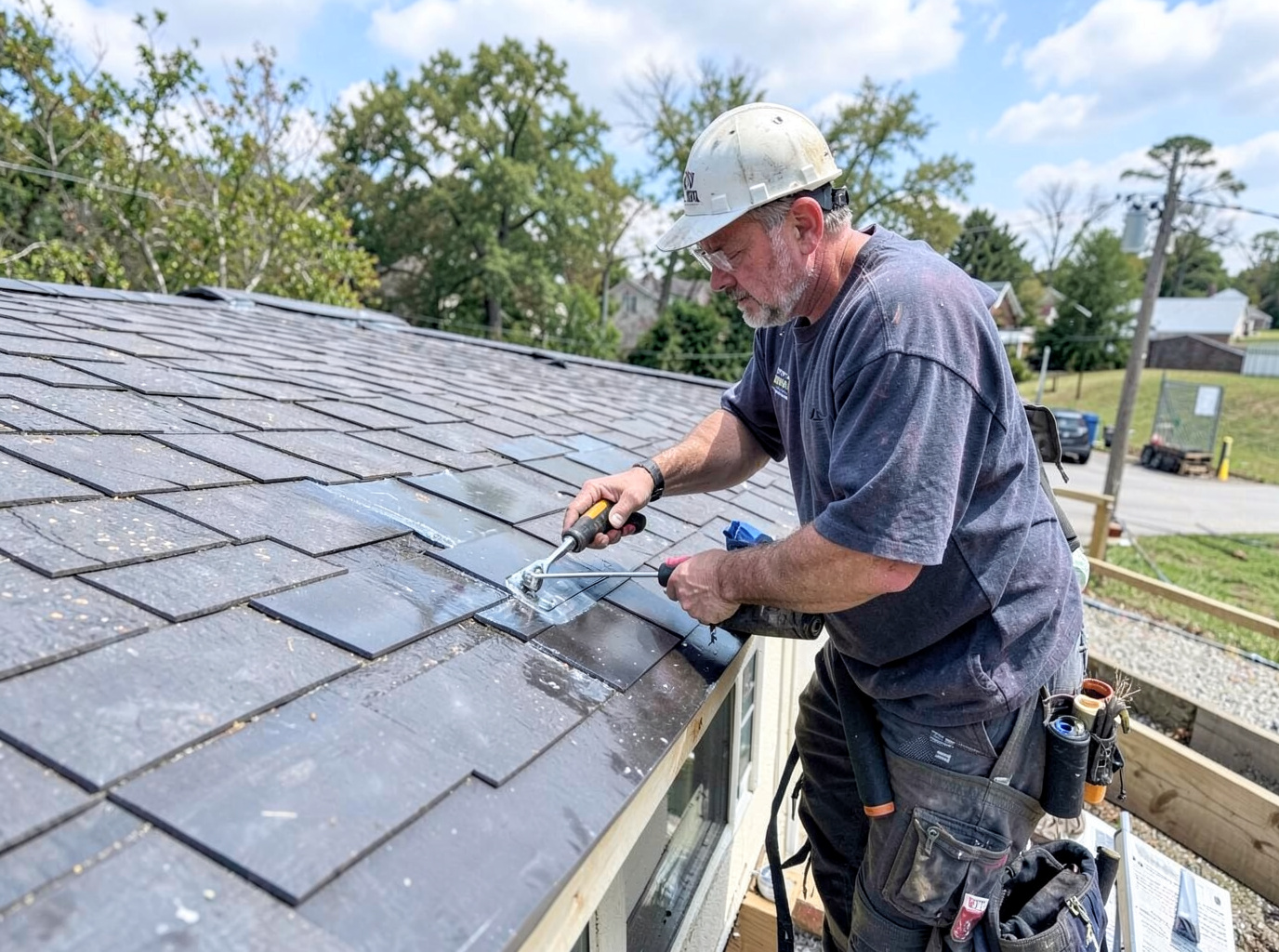 Roof Flashing Repair in Tyler